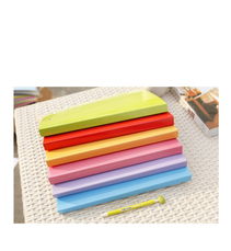 A4彩色强力双夹文件夹 高效文具助力办公资料整理